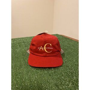Vintage Arizona Cardinals hat cap strap back new red Drew Pearson mens unisex
